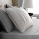 Luxury Goose Down Organic Cotton Cover Pillow