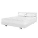 Restful Nights® 200 Thread Count Cotton Antimicrobial Mattress Pad with 16" Skirt - silo 2