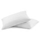 Quilted Down Feather Filled Pillow - silo