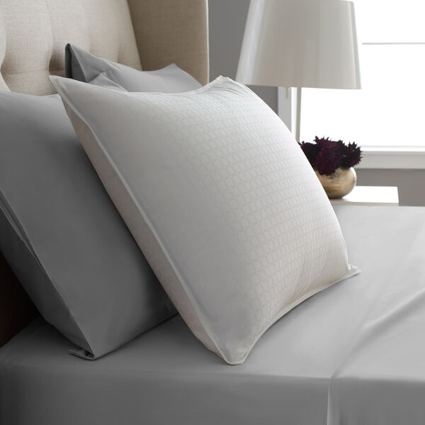 Luxury Goose Down Organic Cotton Cover Pillow