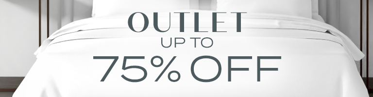 Outlet Sale - 75% Off Select Bedding
