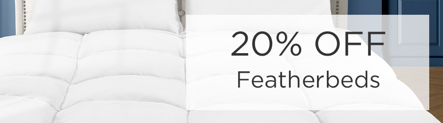 20% off Featherbeds 