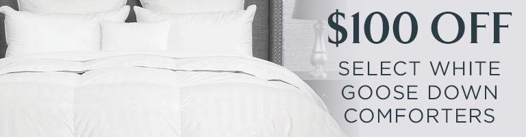 $100 Off Select Comforters