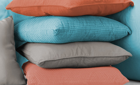 Stack of pillows