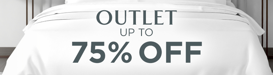 Outlet Sale - 75% Off Select Bedding
