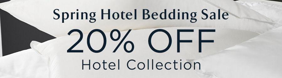 20% Off Hotel Bedding