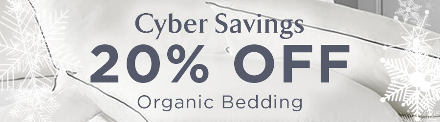 20% Off Organic Bedding