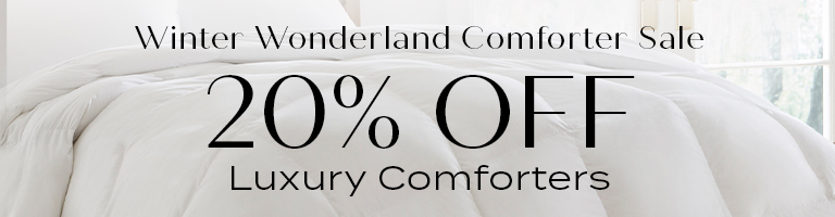 20% Off Comforters & Blankets